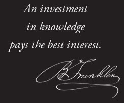Ben Franklin Quote